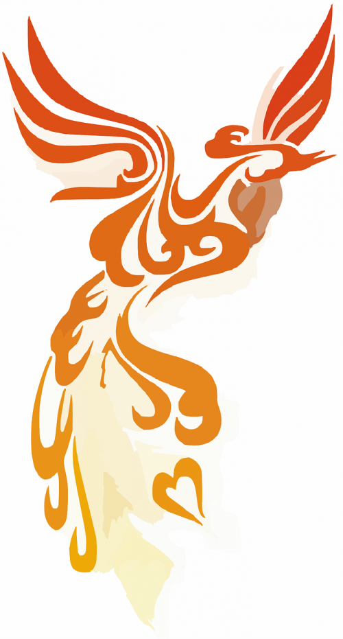 phoenix flames rising