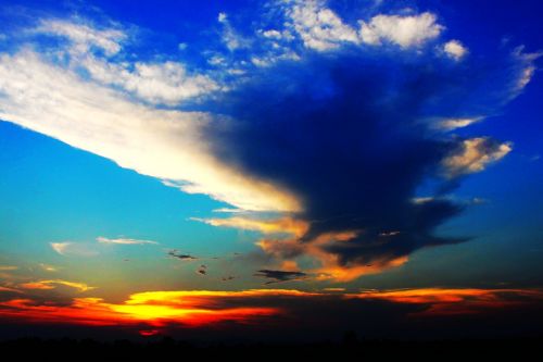 phoenix nirvana sunset cloud