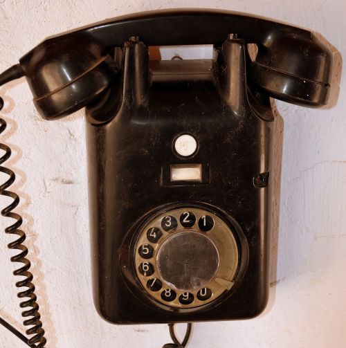 phone dial telephone handset