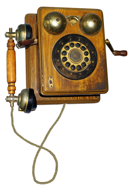 phone old wood