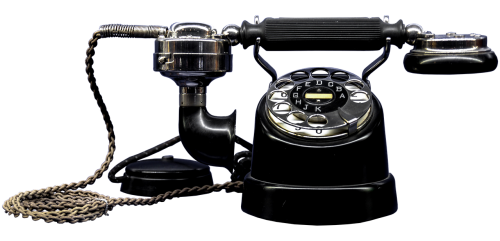 phone old telephone handset