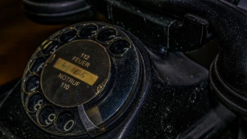 phone old telephone