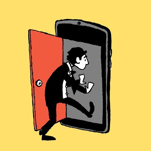 phone  door  smartphone