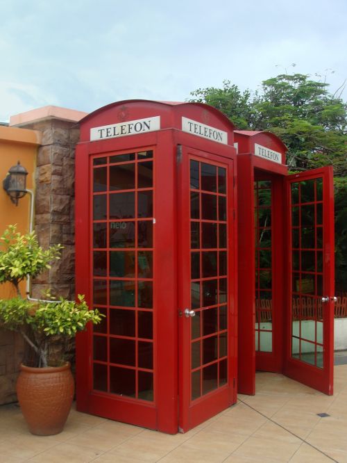 phone phone booth english
