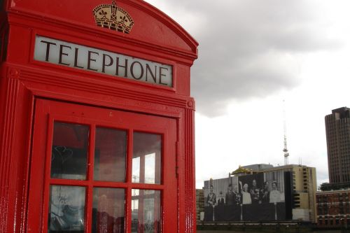 phone booth telephone house london