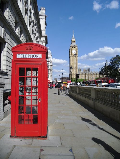 phone booth london big ben