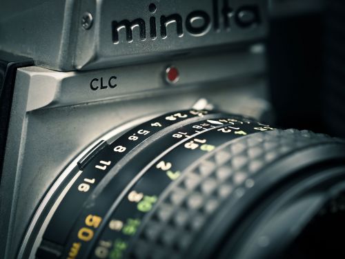 photo camera camera minolta