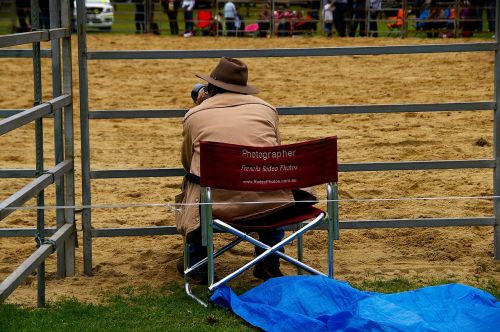 photographer chair rodeo