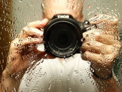 photographer photograph drop of water