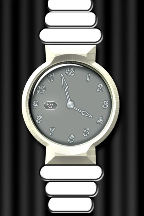 photoshop clock wrist watch