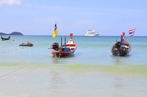 phuket  thailand  boats