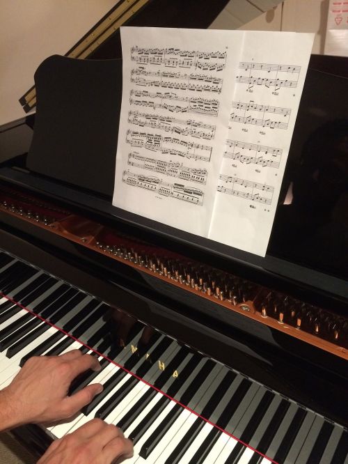 piano grand piano clavier