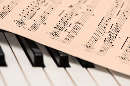 piano music score music sheet