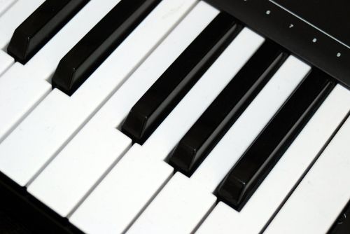 piano keyboard keys music instrument