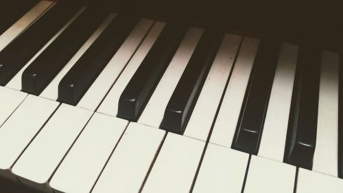 piano keys musician