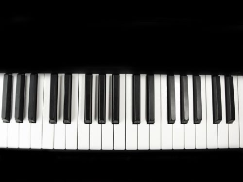 piano keys keyboard