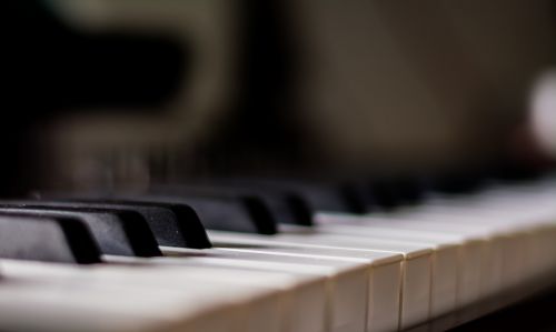 piano blurred music