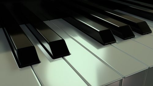 piano keys instrument