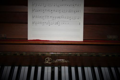 Piano And Sheet Music
