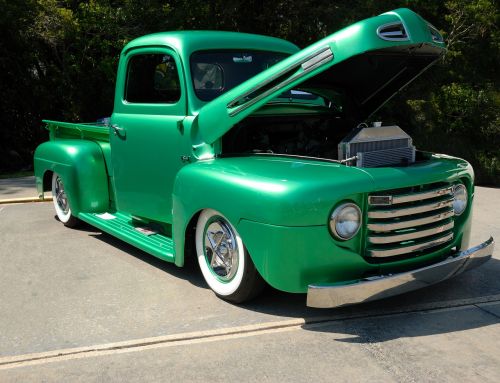 pickup truck customized show