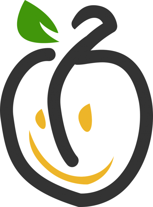 pictogram fruit apricot