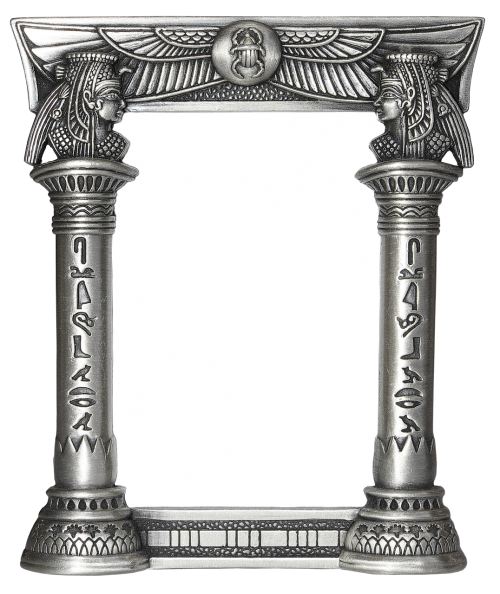 picture frame egyptian metal frame