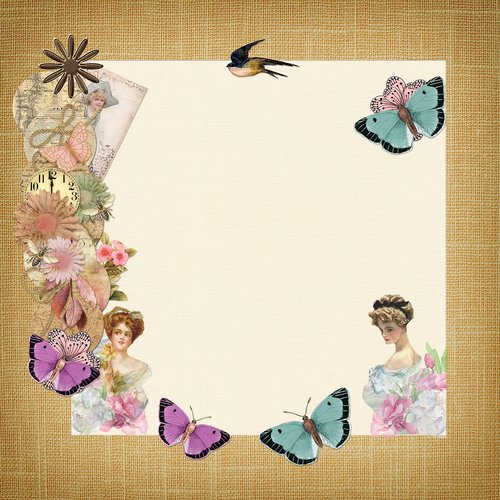 picture frame  scrapbook  card