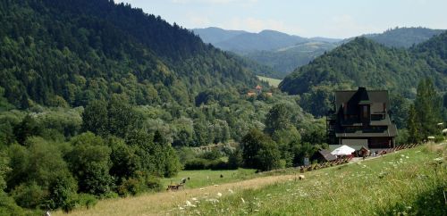 pieniny poland landscape