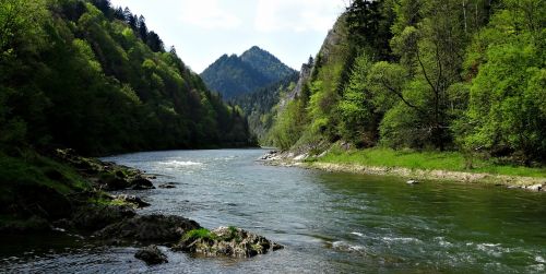 pieniny mountains landscape