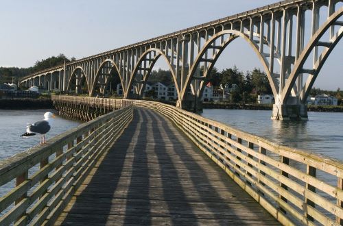 pier bridge water