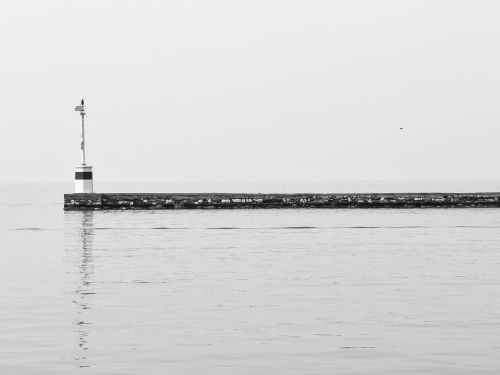 pier beach lighthouse