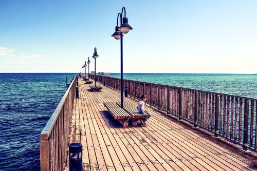 pier dock wooden