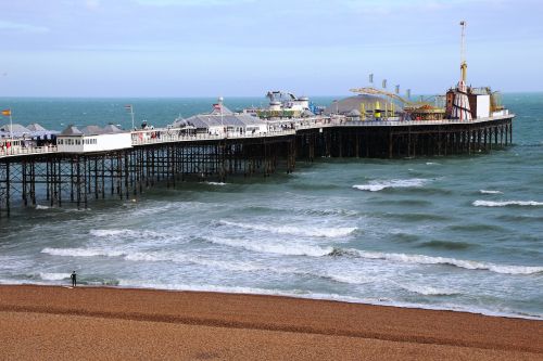 pier seaside sea