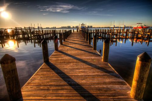 pier harbor walkway