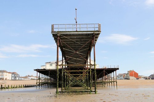 pier  seaside  beach