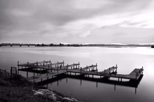 pier  lake  landscape