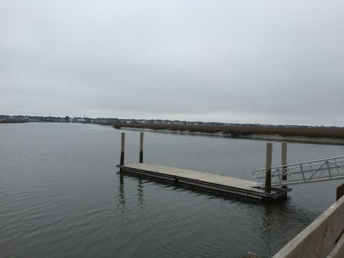 pier alone nature