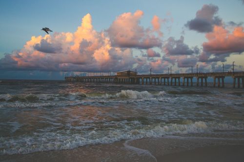 pier shore coast