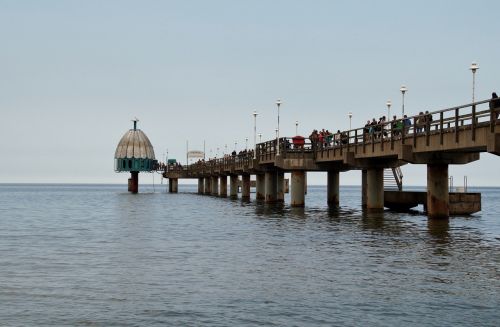 pier bridge sea