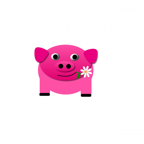 pig pink piglet