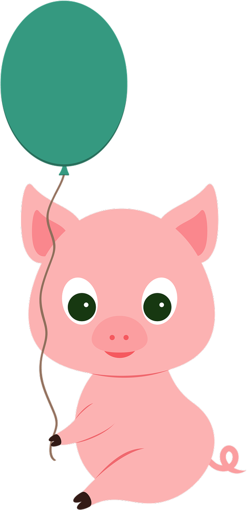 pig  pink  animals