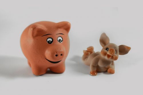 pig figure artificial