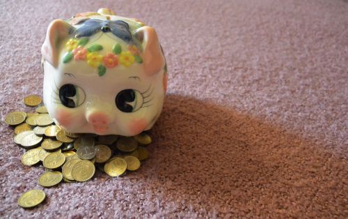 piggy ruble penny