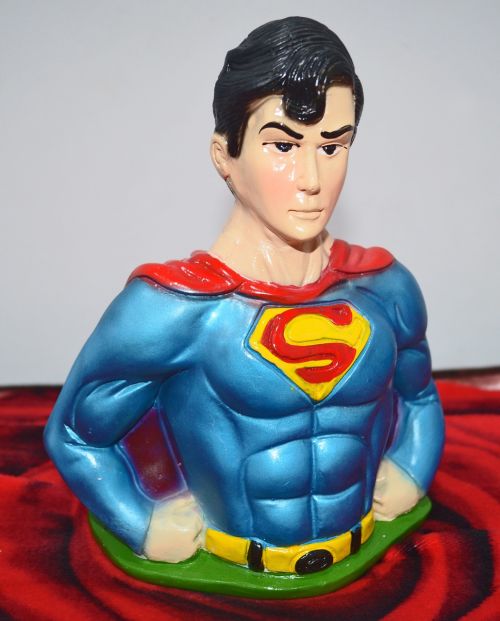 piggy bank superman crafts
