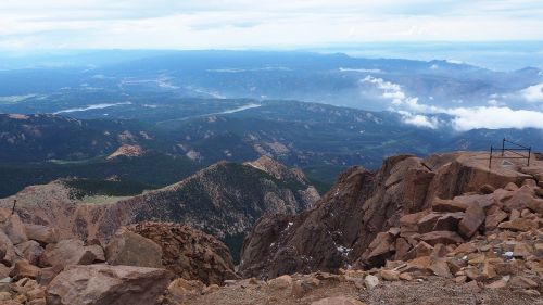 pikes peak mountain alpine