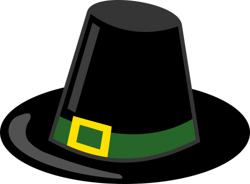 pilgrim hat black