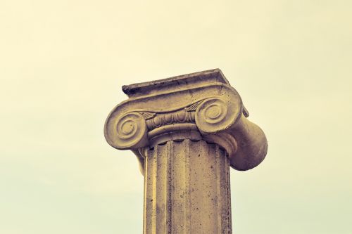 pillar capitals greek architecture