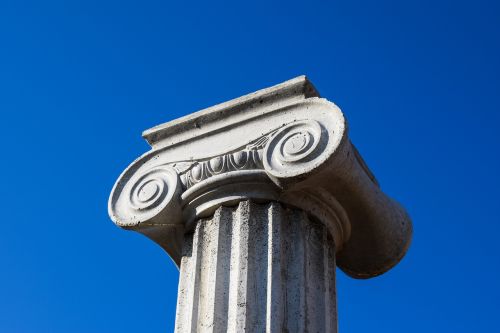 pillar capitals greek architecture