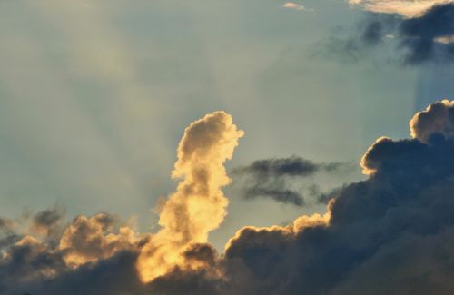 Pillar Of Light Cloud
