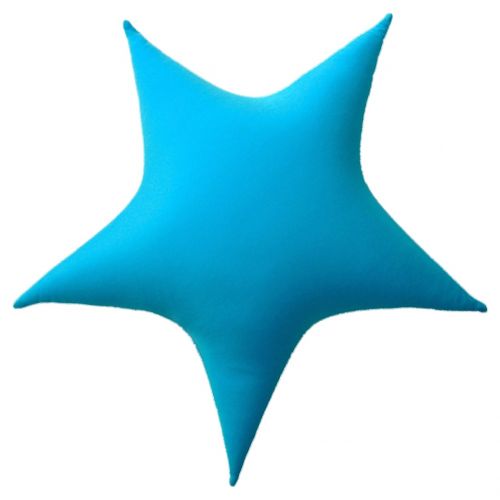 pillow star blue